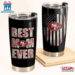 San Francisco 49ers Best Mom Ever Tumbler