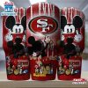 San Francisco 49ers NFL Mickey Mouse Pattern Tumbler