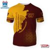 Washington Commanders Team Football NFL 3D T-Shirt