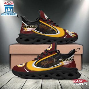 Washington Redskins NFL Max Soul Shoes Mean Gift For Fans