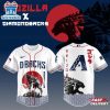 Arizona Diamondbacks MLB x Godzilla Baseball Jersey Shirt For Fans