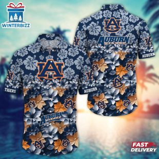 Auburn Tigers NCAA Summer Hawaiian Shirt Gift For Fans