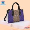 Baltimore Ravens Flower Pattern NFL Logo Team Leather Handbag