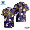 Baltimore Ravens Tropical Flowers Hawaiian Shirts For Fan