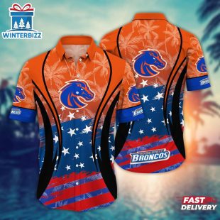 Boise State Broncos MLB Team Hawaiian Shirt Gift For Fans