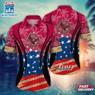 Boston College Eagles MLB Team Hawaiian Shirt Gift For Fans