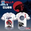 Chicago Cubs MLB x Godzilla Baseball Jersey Shirt For Fans