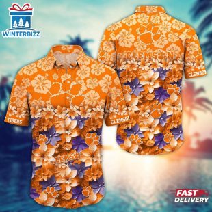 Clemson Tigers 1 NCAA Summer Hawaiian Shirt Gift For Fans