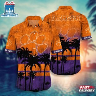 Clemson Tigers Summer Hawaiian Shirt For Fans