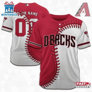 Custom Name And Number Arizona Diamondbacks MLB Baseball Jersey