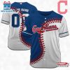 Custom Name And Number Cleveland Guardians MLB Baseball Jersey