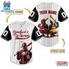 Custom Name And Number Deadpool & Wolverine Baseball Jersey For Fans