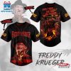 Custom Name And Number Freddy Krueger Baseball Jersey For Fans