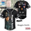 Custom Name And Number Maggie Smith Baseball Jersey For Fans