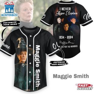 Custom Name And Number Maggie Smith Baseball Jersey For Fans