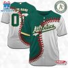 Custom Name And Number Oakland Athletics MLB Baseball Jersey