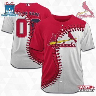 Custom Name And Number St Louis Cardinals MLB Baseball Jersey