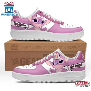 Custom Name Angel Air Force 1 Shoes Gift For Fans