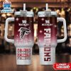Custom Name Atlanta Falcons Team Pattern Tumbler 40Oz With Handle