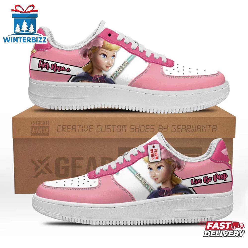 Custom Name Bo Peep Air Force 1 Shoes Gift For Fans Custom Name Bo Peep Air Force 1 Shoes Gift For Fans
