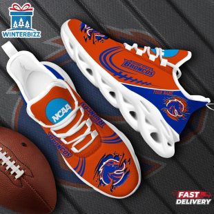 Custom Name Boise State Broncos NCAA Team Sport Max Soul Shoes