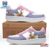 Custom Name Cute Daisy Duck Air Force 1 Shoes Gift For Fans