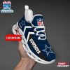 Custom Name Dallas Cowboys Sport NFL Max Soul Shoes