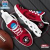 Custom Name Georgia Bulldogs NCAA Team Sport Max Soul Shoes