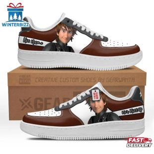 Custom Name Hiccup Cartoon Air Force 1 Shoes Gift For Fans