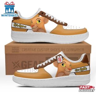 Custom Name His Nala Air Force 1 Shoes Gift For Fans
