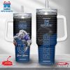 Custom Name Indianapolis Colts Mascot Tumbler 40Oz With Handle