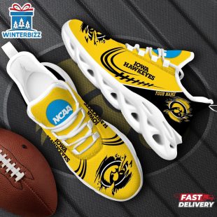 Custom Name Iowa Hawkeyes NCAA Team Sport Max Soul Shoes