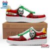 Custom Name Joker Face Air Force 1 Shoes Gift For Fans