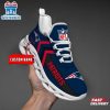 Custom Name New England Patriots Sport NFL Max Soul Shoes