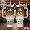 Custom Name New Orleans Saints Team Pattern Tumbler 40Oz With Handle