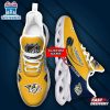 Custom Name NHL Nashville Predators Team Sport Max Soul Shoes