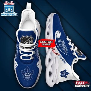 Custom Name NHL Toronto Maple Leafs Team Sport Max Soul Shoes