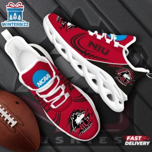 Custom Name Northern Illinois Huskies NCAA Team Sport Max Soul Shoes