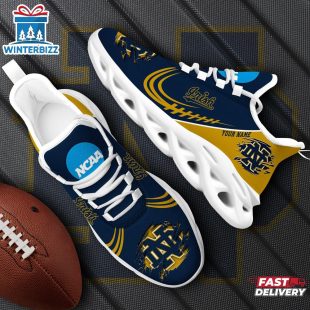 Custom Name Notre Dame Fighting Irish NCAA Team Sport Max Soul Shoes