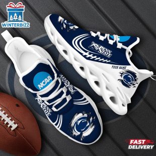 Custom Name Penn State Nittany Lions NCAA Team Sport Max Soul Shoes