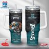 Custom Name Philadelphia Eagles Mascot Tumbler 40Oz With Handle