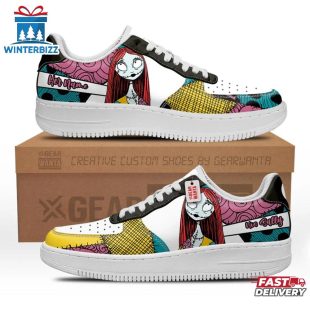 Custom Name Sally Cartoon Air Force 1 Shoes Gift For Fans