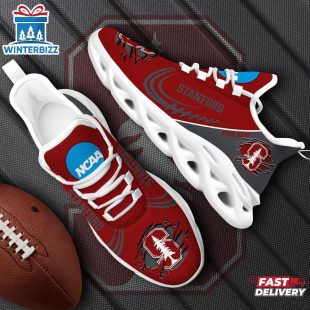 Custom Name Stanford Cardinal NCAA Team Sport Max Soul Shoes