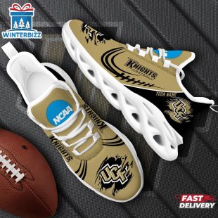 Custom Name UCF Knights NCAA Team Sport Max Soul Shoes