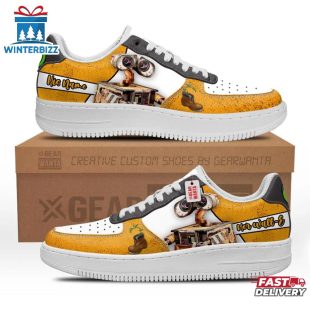 Custom Name Wall-E Air Force 1 Shoes Gift For Fans