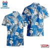 Detroit Lions Tropical Flowers Hawaiian Shirts For Fan