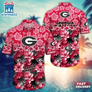 Georgia Bulldogs 1 NCAA Summer Hawaiian Shirt Gift For Fans