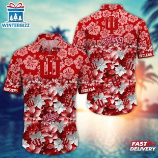Indiana Hoosiers NCAA Summer Hawaiian Shirt Gift For Fans