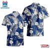 Indianapolis Colts Tropical Flowers Hawaiian Shirts For Fan
