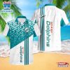Miami Dolphins Triangle Abstract Pattern Hawaii Shirt